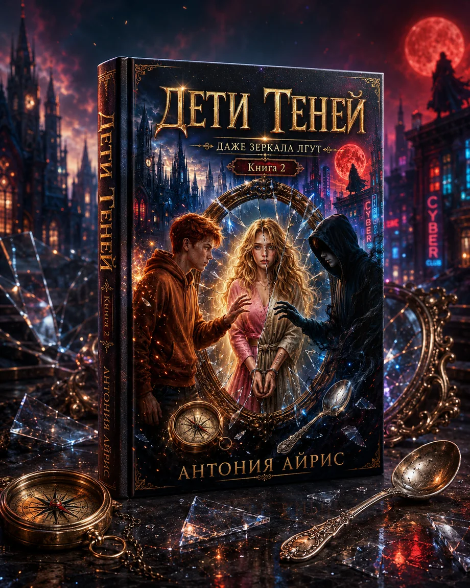 Дети Теней — Даже зеркала лгут, book cover