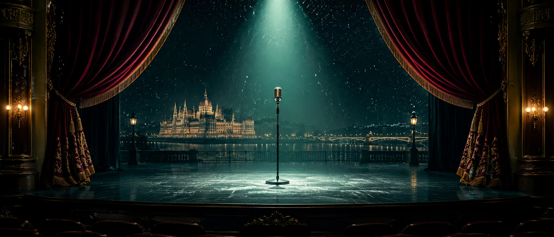 Budapest theatre stage
