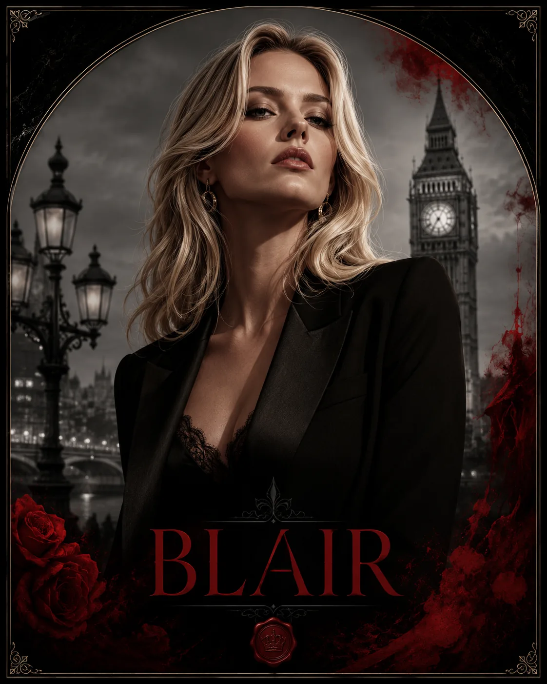 Blair — blonde, Ivy's closest friend, Ivy & Chris London series