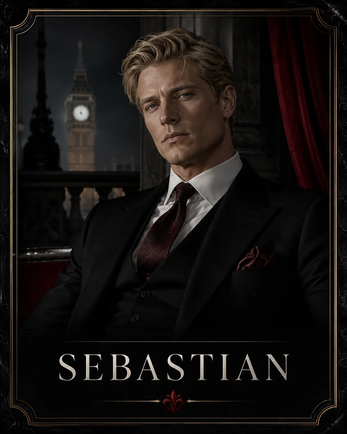Sebastian — blonde, The False Prince, Ivy & Chris series
