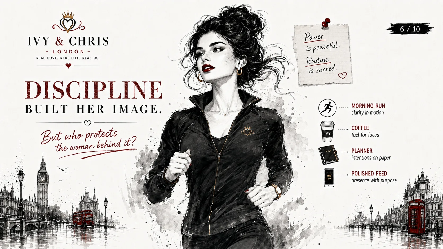 Discipline built her image. But who protects the woman behind it? — Ivy & Chris