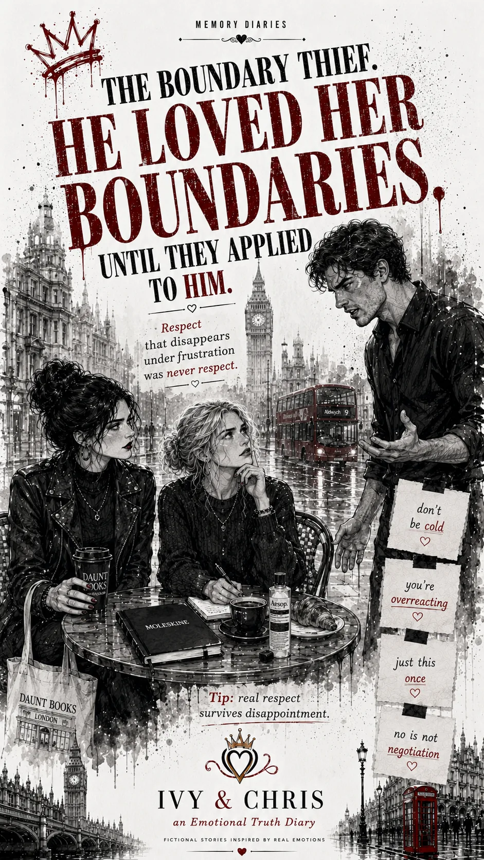 The Boundary Thief — He loved her boundaries. Until they applied to him.