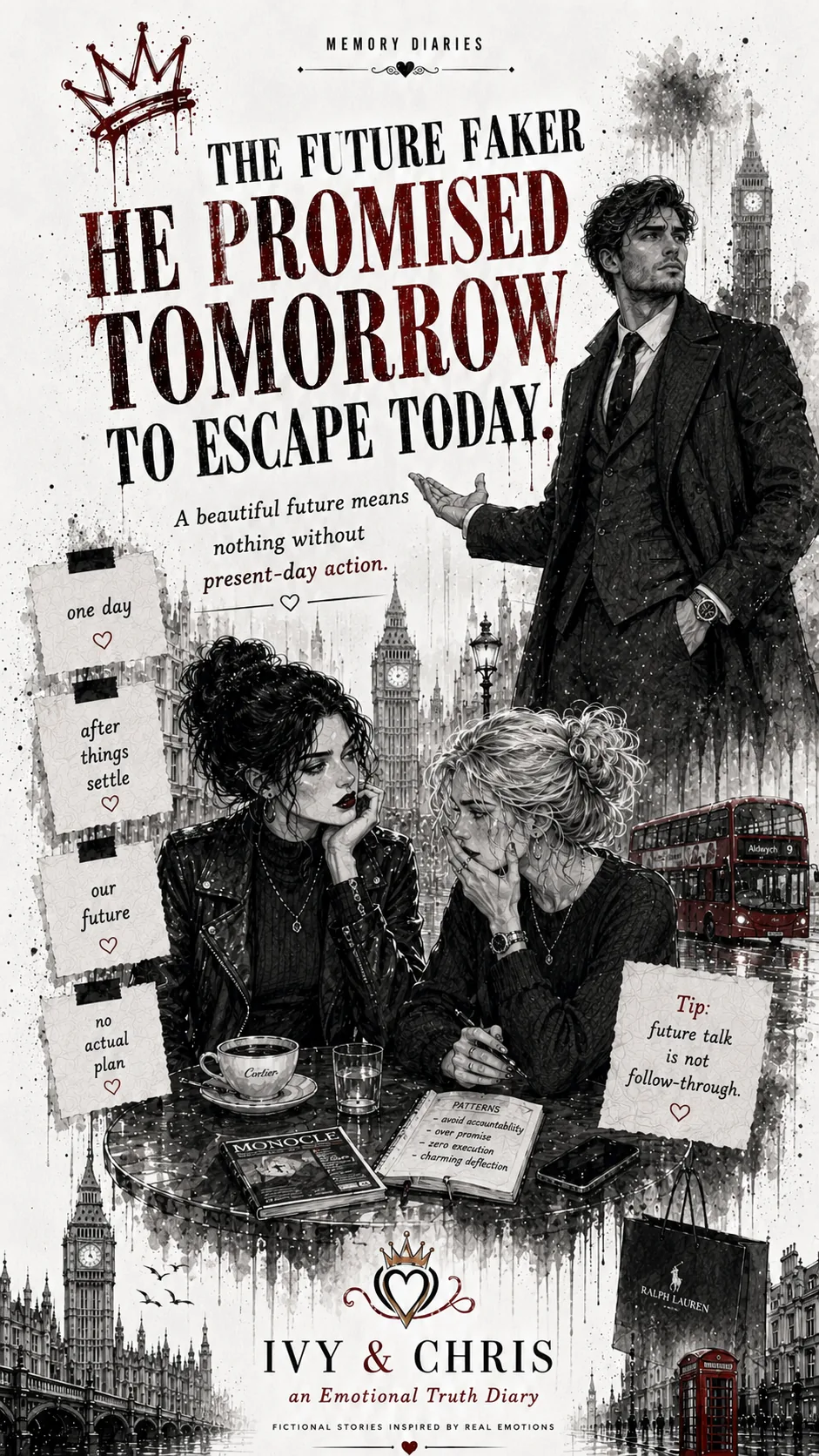The Future Faker — He promised tomorrow to escape today.
