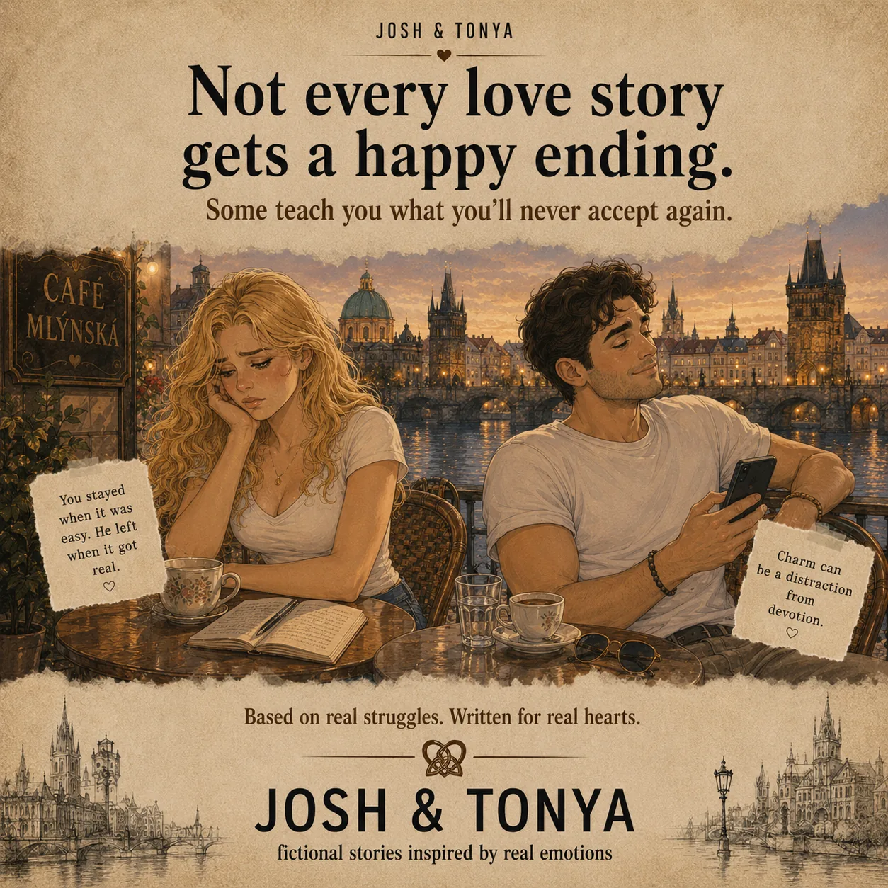 Josh & Tonya — Autumn — Prague emotional diary