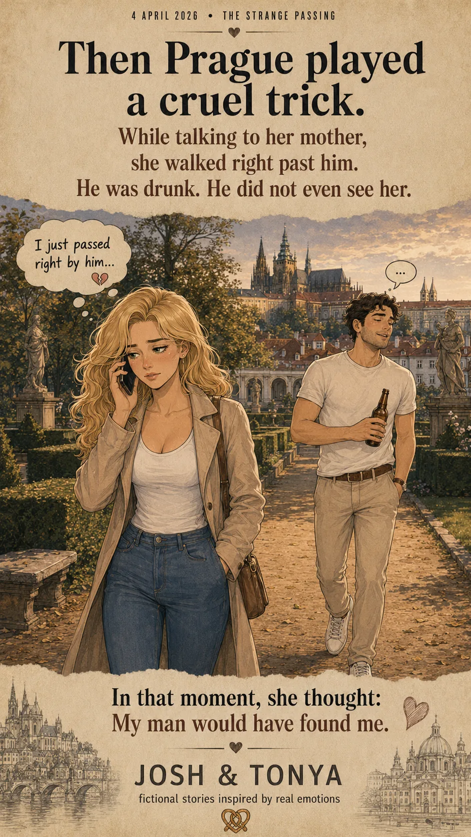 Josh & Tonya — Prague Autumn Emotional Diary
